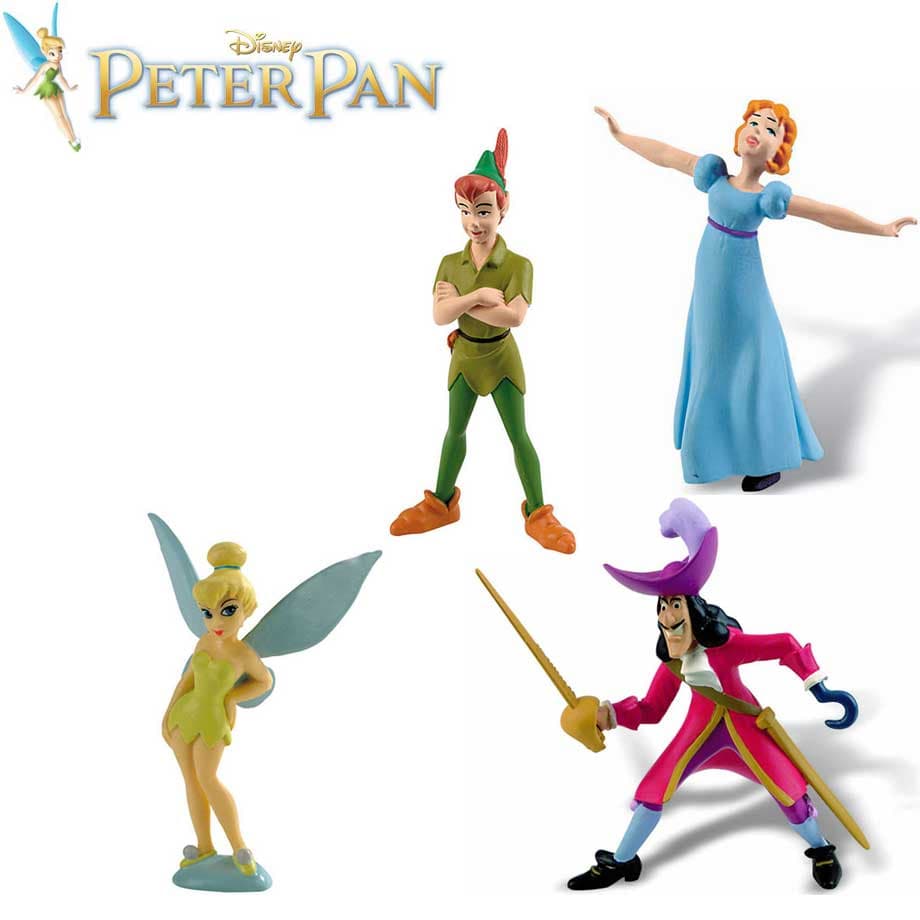 Bullyland Disney Figurice Petar Pan - 4 figurice 