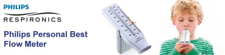 Philips Peak flow metar - mehanički merač protoka izdahnutog vazduha Personal Best