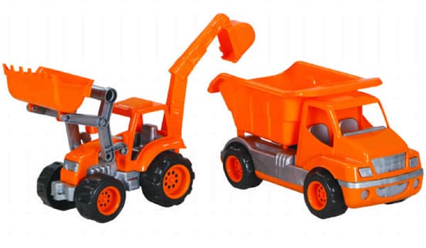 Veliki kamion set 2 u 1 Kiper i Bager MGS 0811