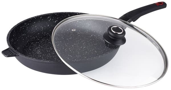 Bergner Tiganj s poklopcem 28cm Silicone-Marmo BG-6463