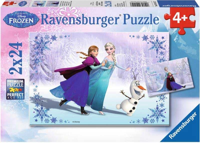 Ravensburger puzzle Dečije puzle - 2x24 - Disney - Frozen - Sisters Always   2x24 dela RA09115