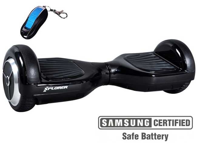 Xplorer Hoverboard City Crni Balance Scooter 6664