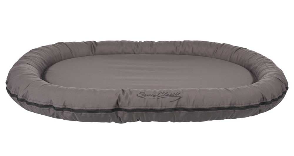 Ovalni jastuk za pse 120x95cm Samoa Classic grey Trixie 28246