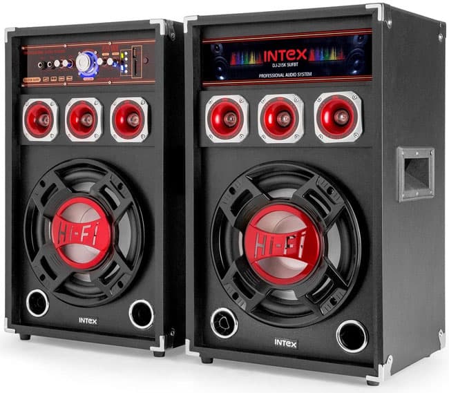 Intex Zvučnik DJ-215K Bluetooth SD/USB/FM/BT 22447