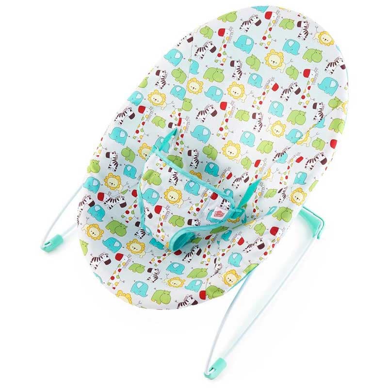 Bright Starts Bebi ležaljka - njihalica Parada prijatelja