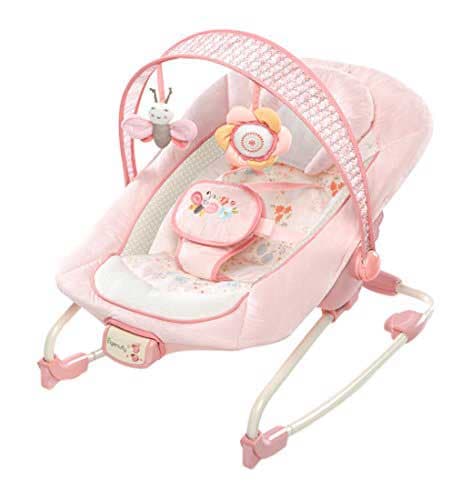 Ingenuity Bebi njihalica - fotelja za decu do 18kg - sa melodijama i vibracijom Felicity Floral