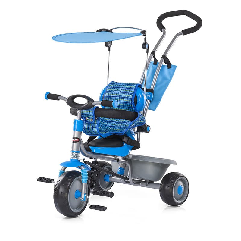 Chipolino tricikl - guralica CRIS CROS - Plavi