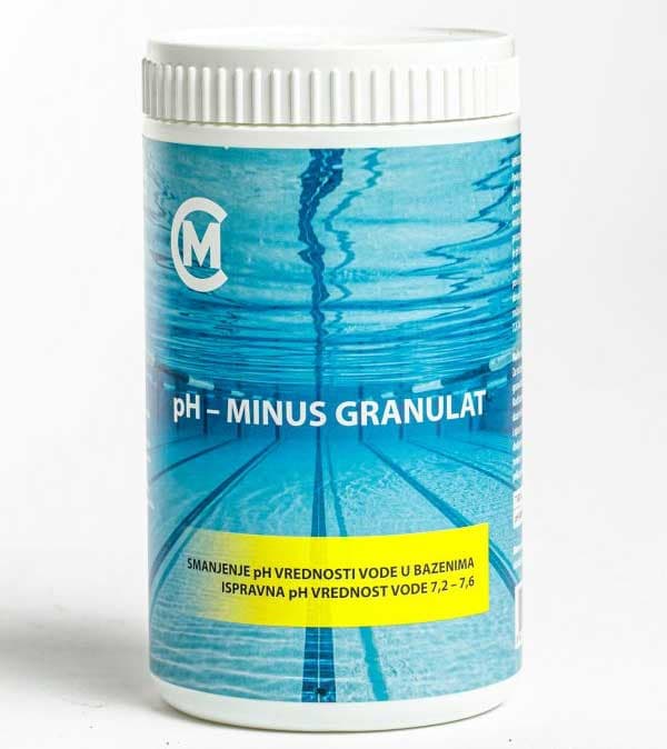 Sredstvo za smanjivanje PH vrednosti vode u bazenima pH-Minus granulat
