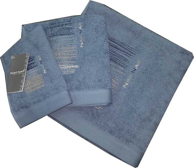 Komplet tri peškira sa vezom NAF NAF Mystic 13