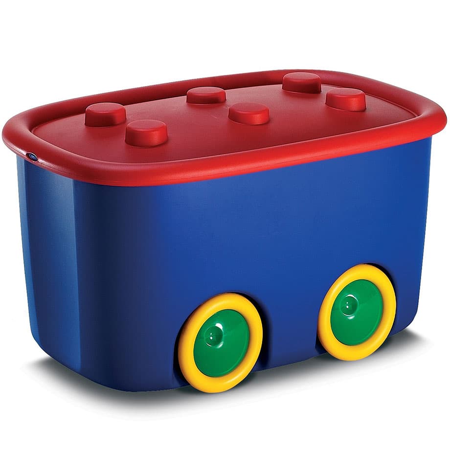 Kutija Za Odlaganje Igračaka Sa Točkovima Kis Funny Box