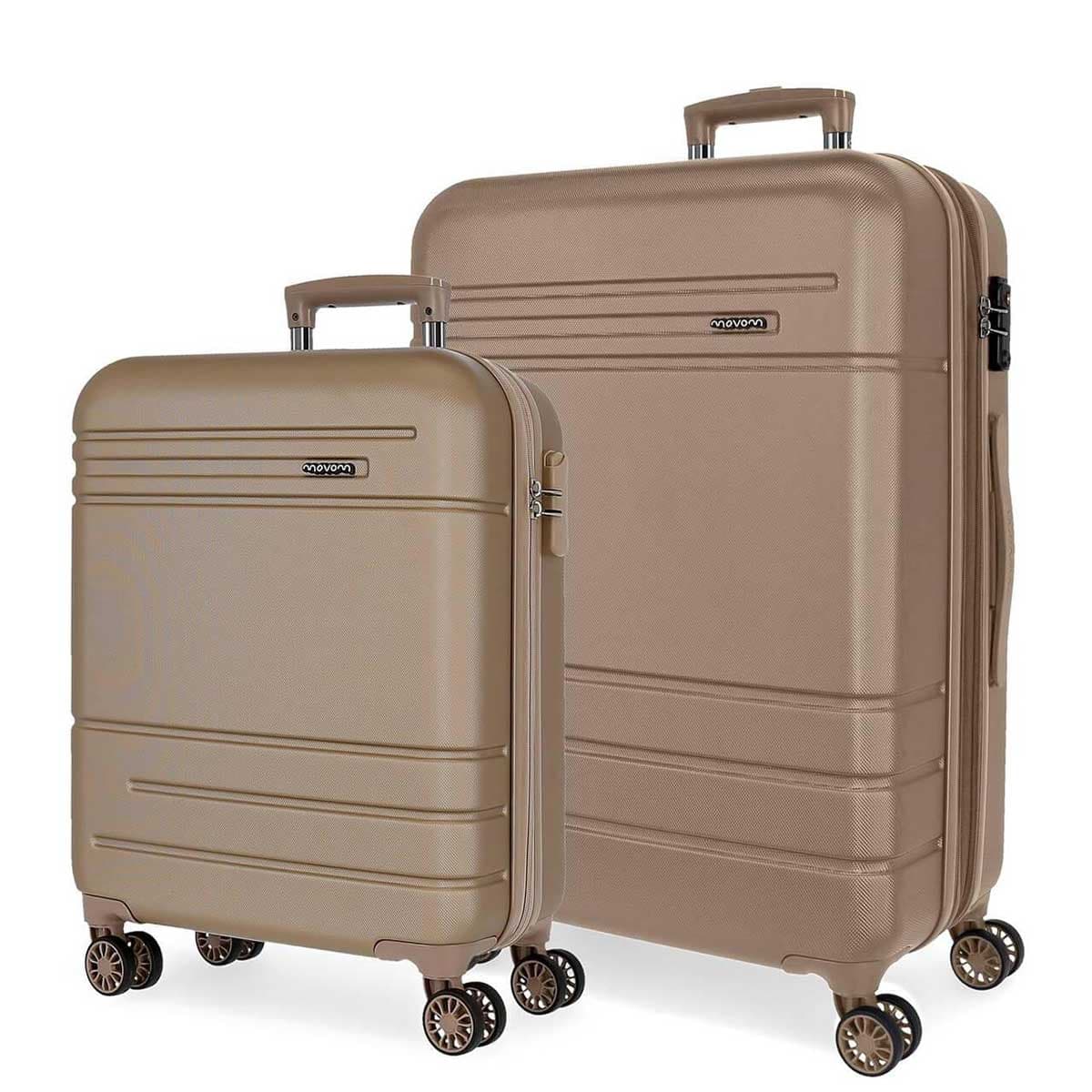 Set ABS kofera 68/55cm Movom Galaxy champagne 59895