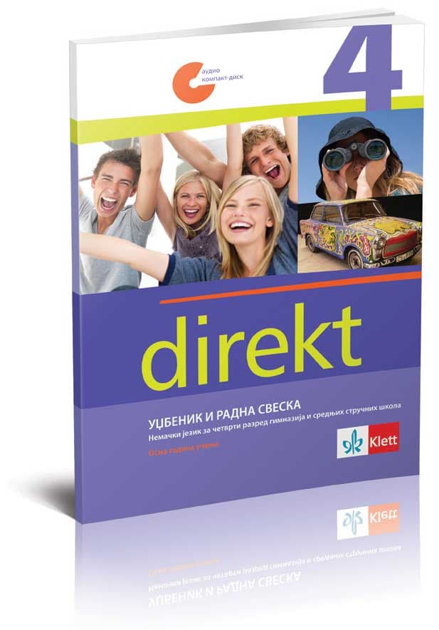 KLETT Direkt 4, udžbenik i radna sveska