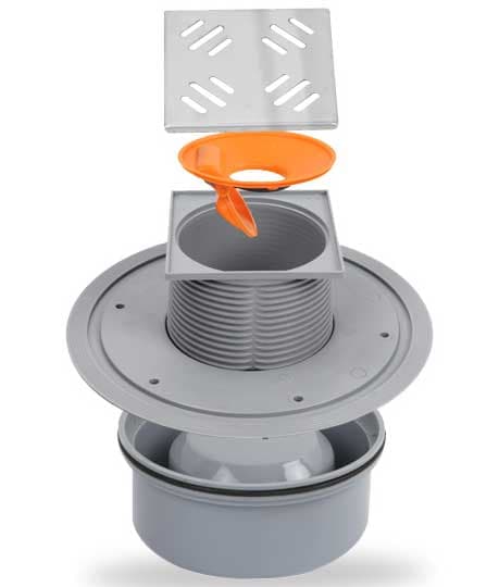 Suvi slivnik za odvod vode fi 50 vt 11.25.