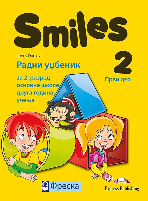 FRESKA Engleski jezik 2, SMILES 2, udžbenik za drugi razred
