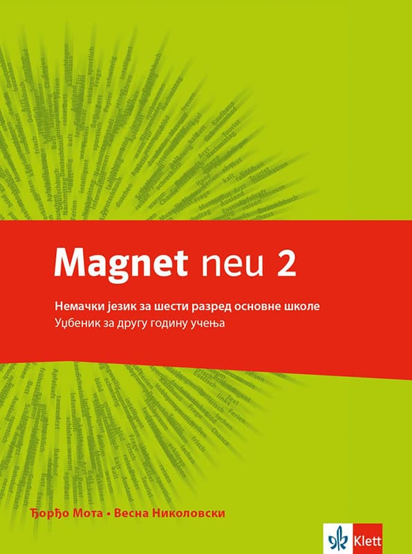 KLETT Nemački jezik 6, Magnet neu 2, udžbenik za šesti razred