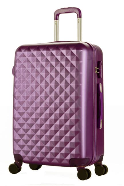 Putni Kofer Sa 4 Točka Tvrdi Purple