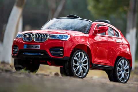 Automobil na akumulator jednosed 221 crveni