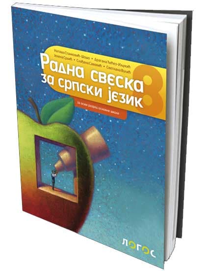 NOVI LOGOS Srpski jezik i književnost 8, radna sveska za osmi razred