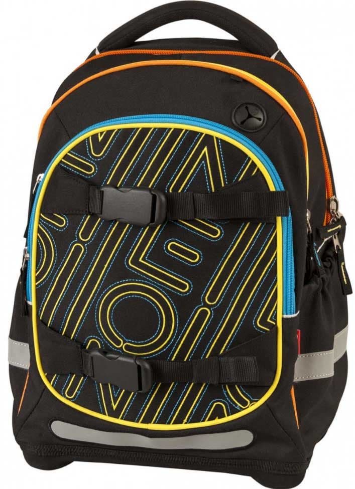 Target Anatomski školski ranac Allover Superlight Neon 17294