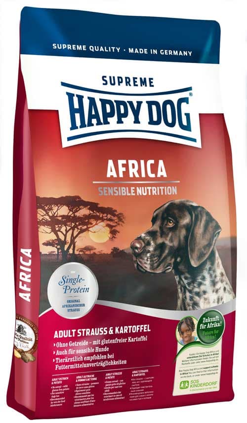 Hrana za pse Happy Dog Supreme Sensible Africa 12,5kg