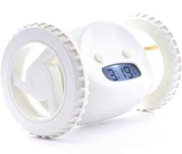 Clocky Neuhvatljivi Budilnik beli