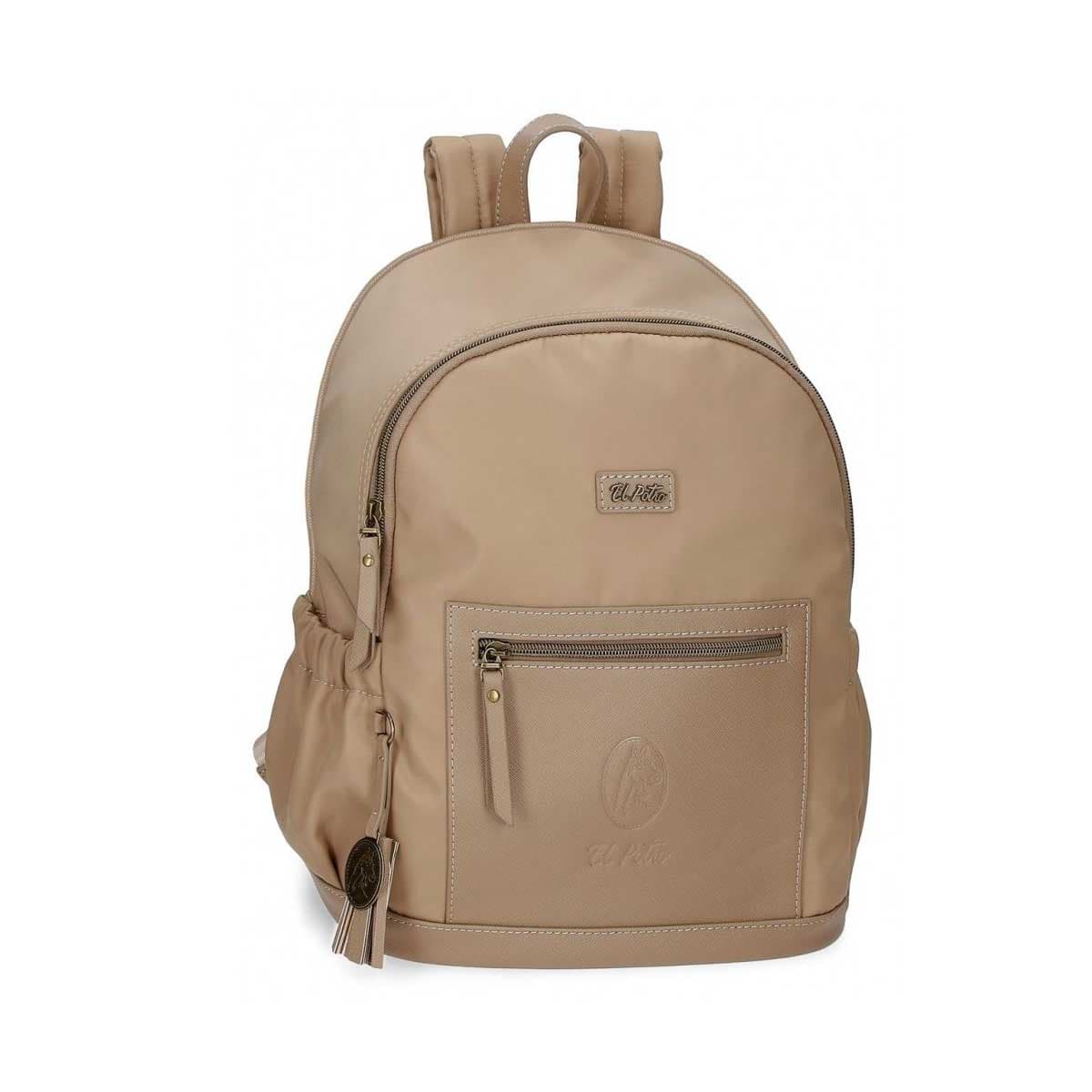 Ranac 40cm sa pregradom za laptop El Potro Lana beige 52623