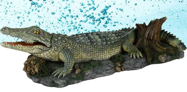 Trixie Dekorativni aerator za akvarijum Krokodil 8716