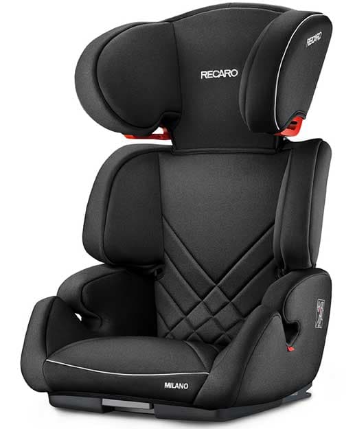 Autosedište za decu Recaro Milano Seatfix Performance Black 15-36kg