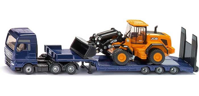 SIKU Igračke Kamion šleper MAN i JCB bager 1790