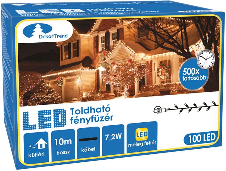 Novogodišnje LED Lampice 5 m - Za Spoljnu ili Unutrašnju Upotrebu 50 LED