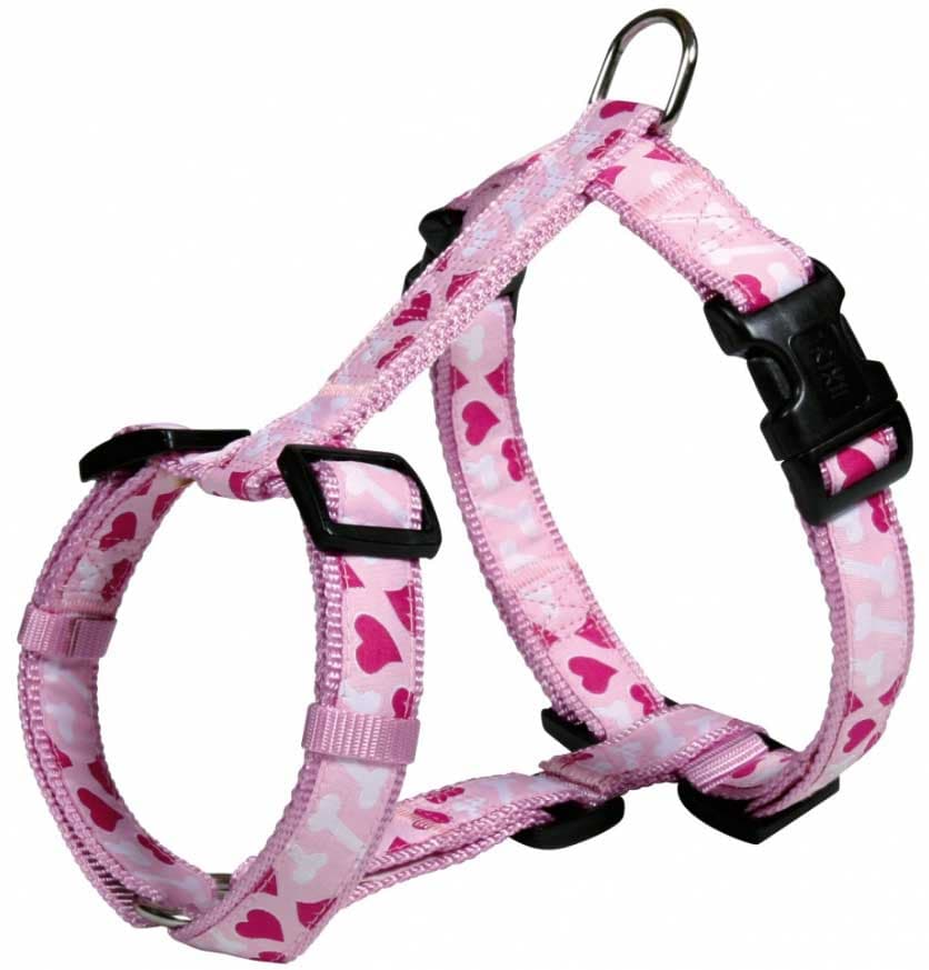 Am za psa H oblik vel. XS-S Trixie Modern Art Rose Hearts 15988