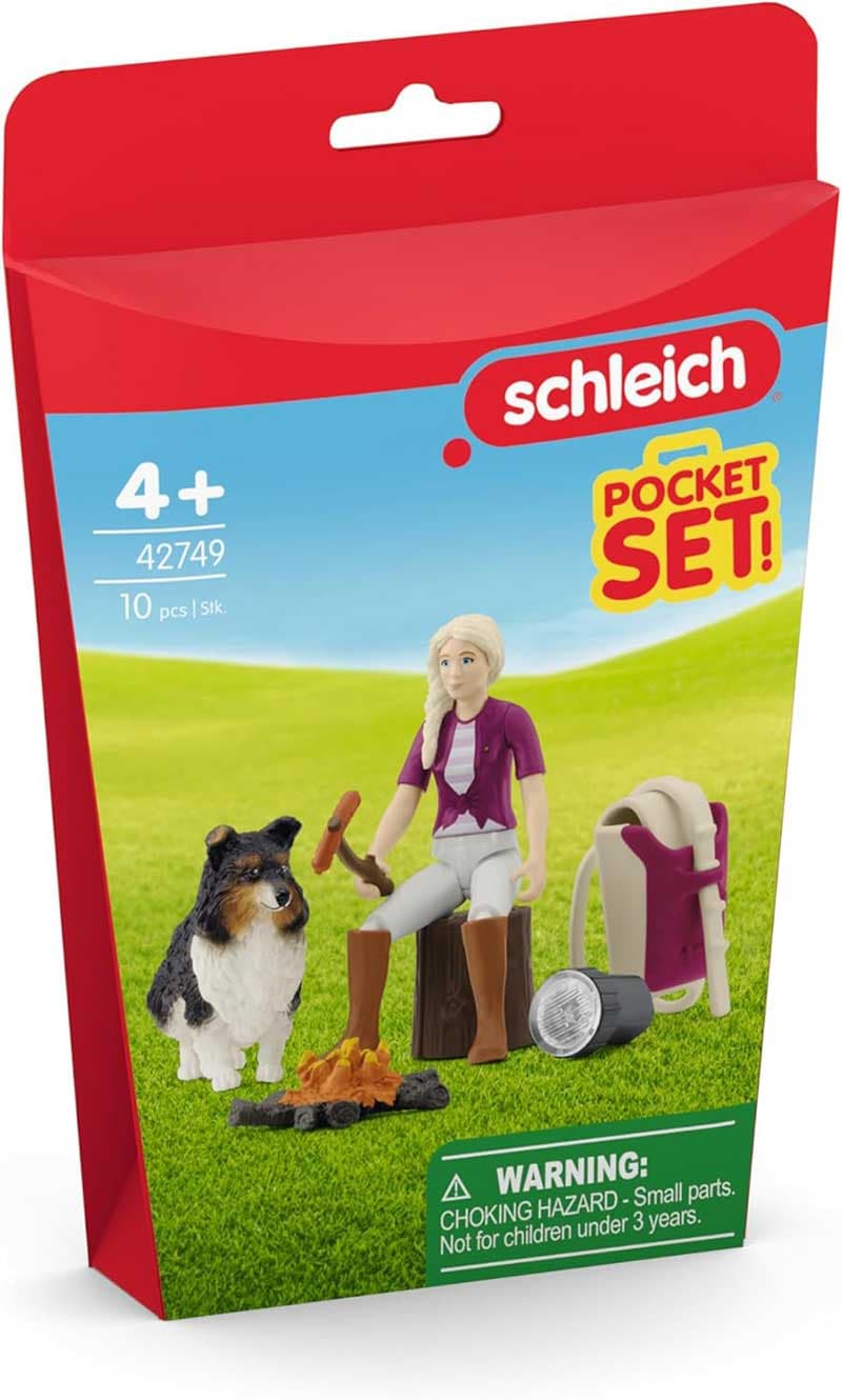 Schleich® Figurice HORSE CLUB Roštilj u prirodi sa psom 42749
