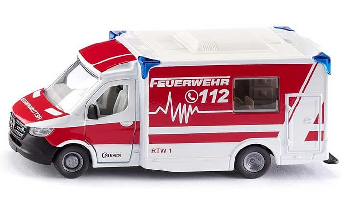 SIKU Automobilčić Kombi Mercedes-Benz Sprinter Ambulance - Hitna pomoć 2115