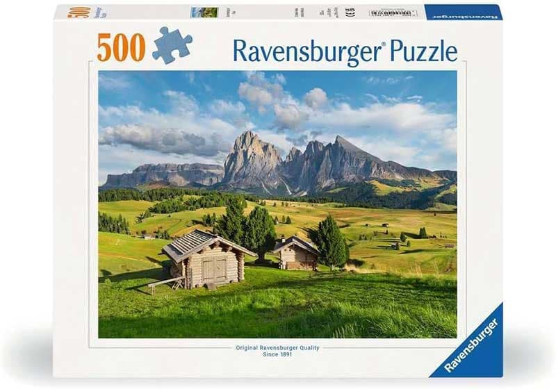 Puzzle slagalica 500 delova Alpe di Siusi Dolomiti Italija Ravensburger 12001383