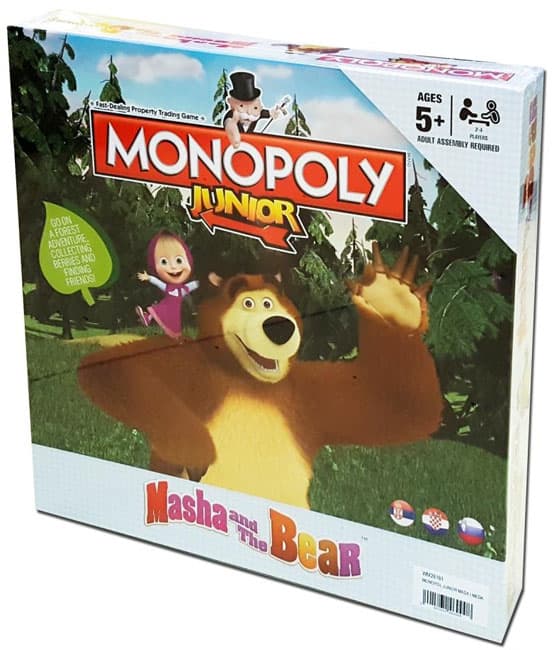 Društvena igra Monopol Junior Maša i Meda WM26161