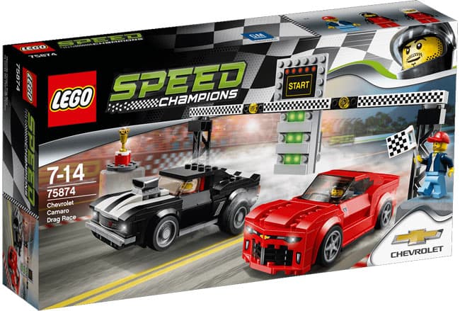LEGO® Speed Champions Kocke Automobili Chevrolet Camaro Drag Race LE75874 