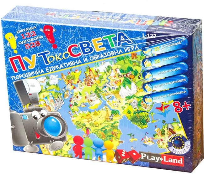 Play Land Društvena igra Put oko sveta PL127