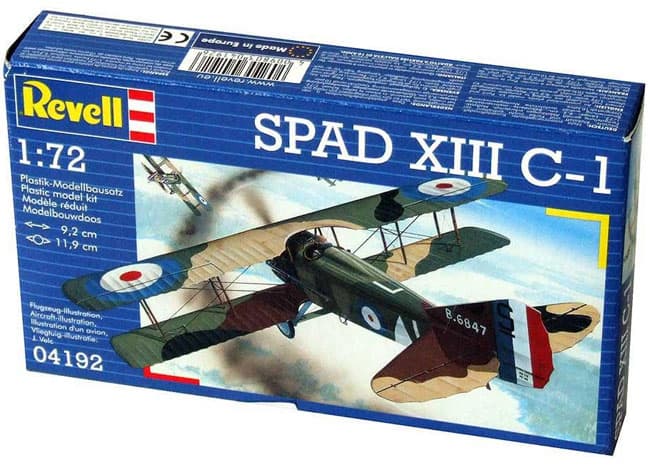 Revell maketa Avion Spad XIII C-1 1:72 RV04192/020