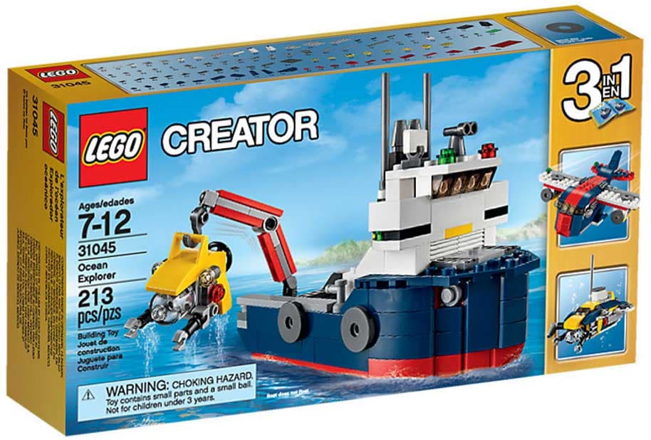 LEGO® Creator Kockice 3u1 Istraživači okeana LE31045