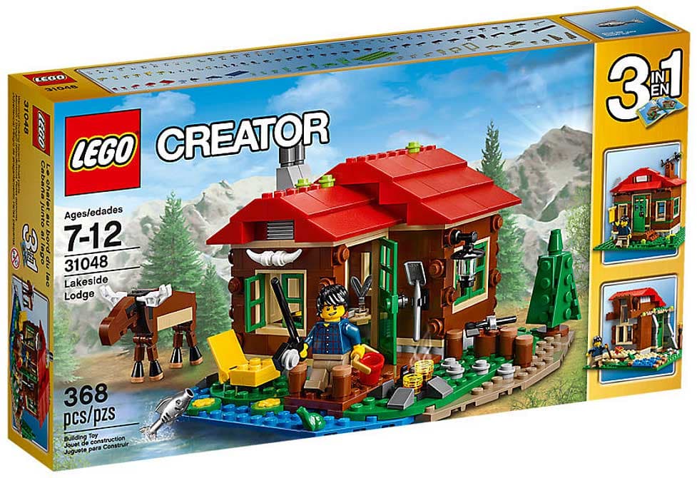LEGO® Creator Kocke 3u1 Brvnara pored jezera LE31048