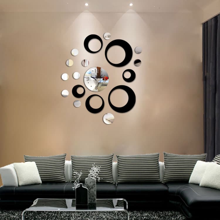 Akrilni Zidni Sat Sa Zidnom Dekoracijom T5432S