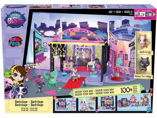 Hasbro Littlest Pet Shop - Backstage set B1241