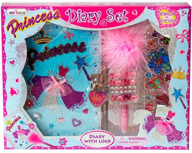 Hot Focus dečiji dnevnik sa katancem HF258