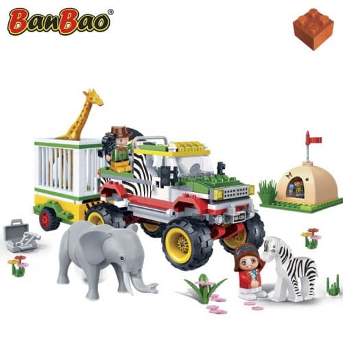 BanBao kocke Safari Terenac 6653