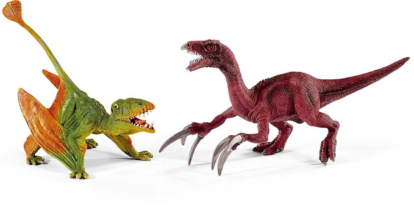Schleich Figure Dinosaurusi -  Dimorfodon i Terizinosaurus, mali 41425