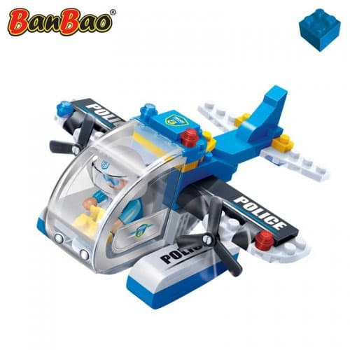 BanBao kocke Policijski hidro avion 7009