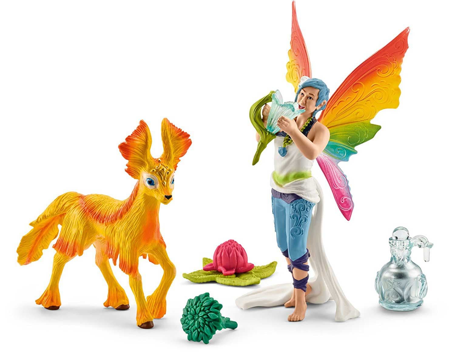 Schleich Figurice Bayala - Dugina vila Dunya sa ždrebetom 41438
