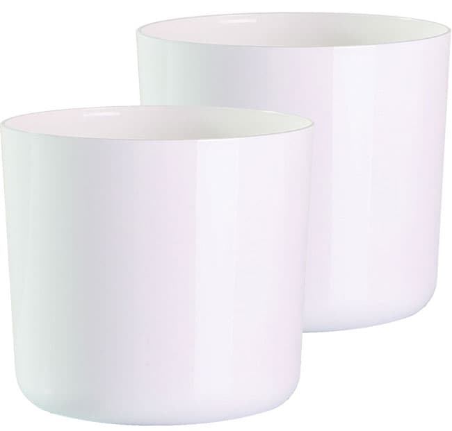 Ukrasne Saksije Alegra 14 Bela 2 komada