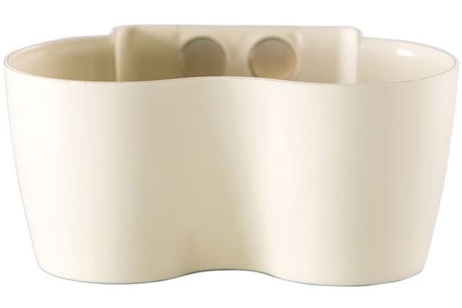 Saksija sa magnetom za malo cveće Magnetika Twin krem