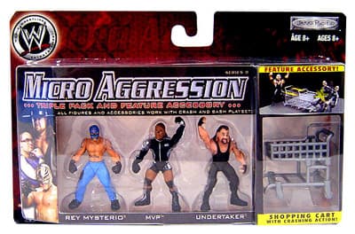 Kečeri - <i>Micro Aggression Set</i> Rey Mysterio, MVP i Undertaker JP92220
